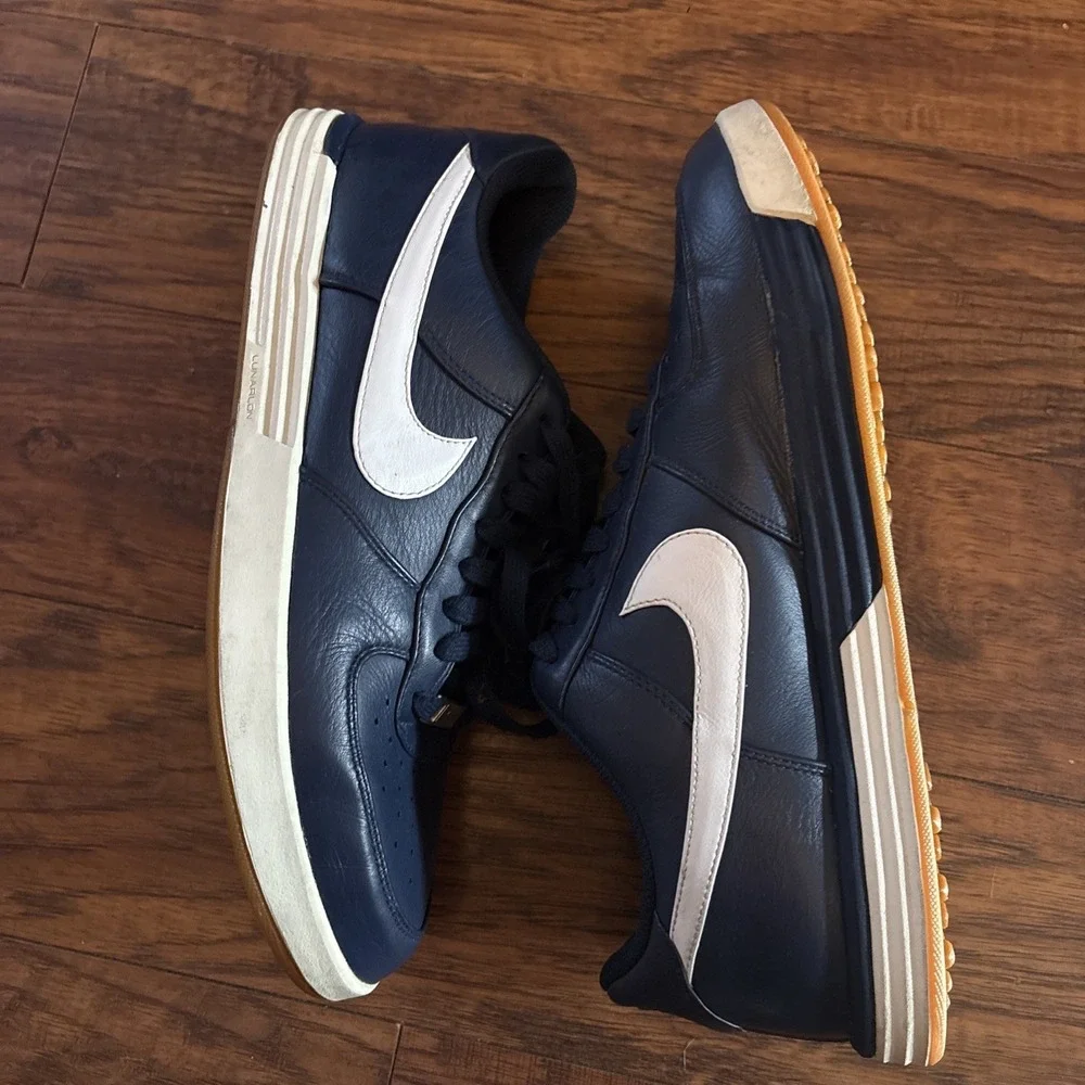 Nike Lunar Force 1 Golf Midnight Navy 818726-400 Men's Size 11.5